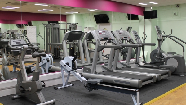 Cardio Machines in a Gym